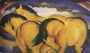 Franz Marc, The Little Yellow Horses (mk34)